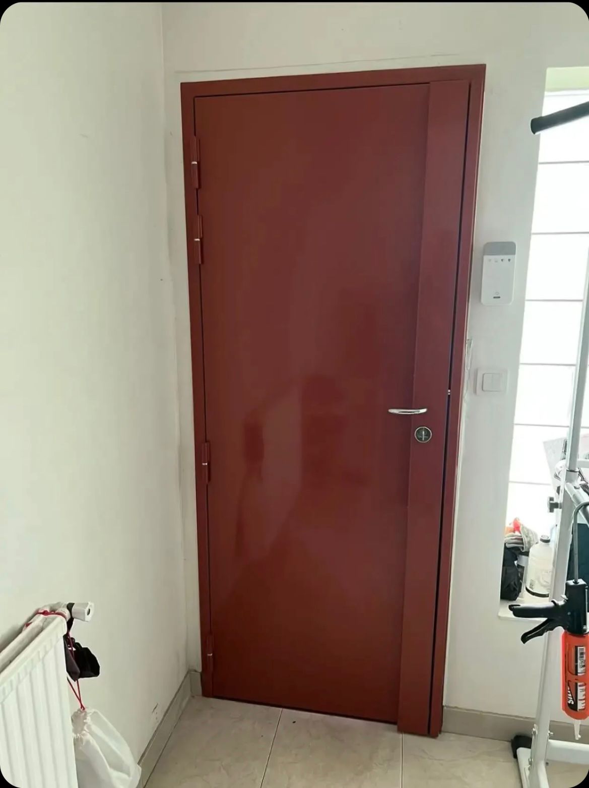 Pose porte blindée — Ermont